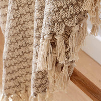 Marrakesh Eco-Friendly Super Soft Cotton Throws Lightweight Sustainable Recycled Cotton for Sofa Bed Chair Calming Colours By OLIVIA ROCCO Throw