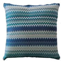 Mia Bohemian Throw Blanket with Tribal Striped Pattern and Tasselled Edges Soft Polyester for Sofas and Beds in Calming Colours by OLIVIA ROCCO CUSHION COVER / TEAL Throw