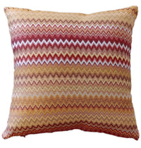 Mia Bohemian Throw Blanket with Tribal Striped Pattern and Tasselled Edges Soft Polyester for Sofas and Beds in Calming Colours by OLIVIA ROCCO CUSHION COVER / OCHRE Throw