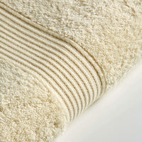 Home Collection Luxurious 500GSM Egyptian Cotton Towels High Absorbency Soft Durable OEKO-TEX Certified Various Sizes Elegant Colours by OLIVIA ROCCO FACE CLOTHS / CREAM Towels