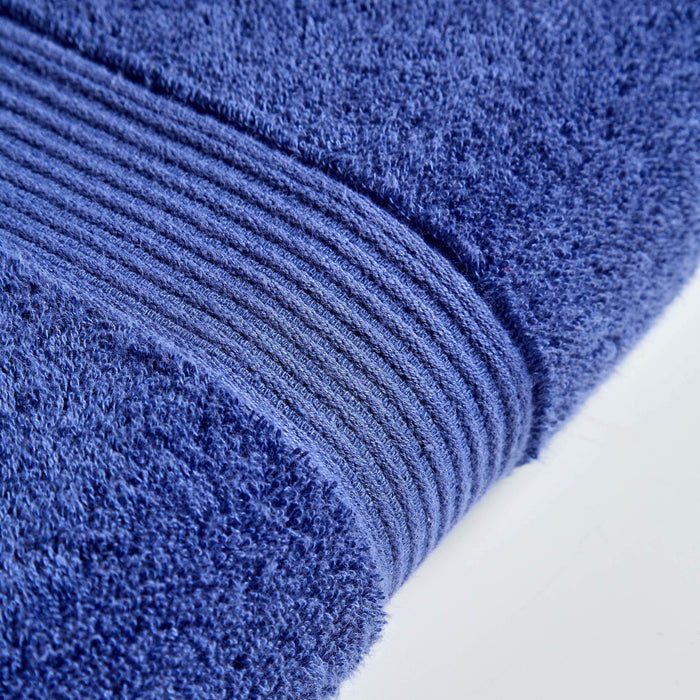 Home Collection Luxurious 500GSM Egyptian Cotton Towels High Absorbency Soft Durable OEKO-TEX Certified Various Sizes Elegant Colours by OLIVIA ROCCO FACE CLOTHS / COBALT Towels