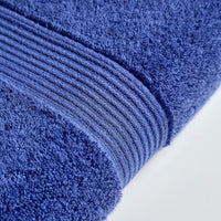 Home Collection Luxurious 500GSM Egyptian Cotton Towels High Absorbency Soft Durable OEKO-TEX Certified Various Sizes Elegant Colours by OLIVIA ROCCO FACE CLOTHS / COBALT Towels