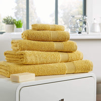 Home Collection Luxurious 500GSM Egyptian Cotton Towels High Absorbency Soft Durable OEKO-TEX Certified Various Sizes Elegant Colours by OLIVIA ROCCO Towels