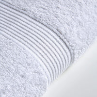 Home Collection Luxurious 500GSM Egyptian Cotton Towels High Absorbency Soft Durable OEKO-TEX Certified Various Sizes Elegant Colours by OLIVIA ROCCO FACE CLOTHS / WHITE Towels