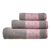 Inca Diamond Jacquard Luxury Soft Absorbent 600GSM Cotton Towels Bath Sheets Hand Towels Bath Towels Durable OEKO-TEX Certified Made in England by OLIVIA ROCCO Towels