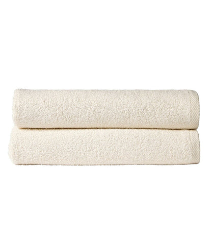 Pack Of 2 Everyday Bath Sheet CREAM OLIVIA ROCCO basics Towel