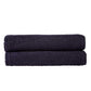 Pack Of 2 Everyday Bath Sheet NAVY OLIVIA ROCCO basics Towel