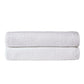 Pack Of 2 Everyday Bath Sheet WHITE OLIVIA ROCCO basics Towel