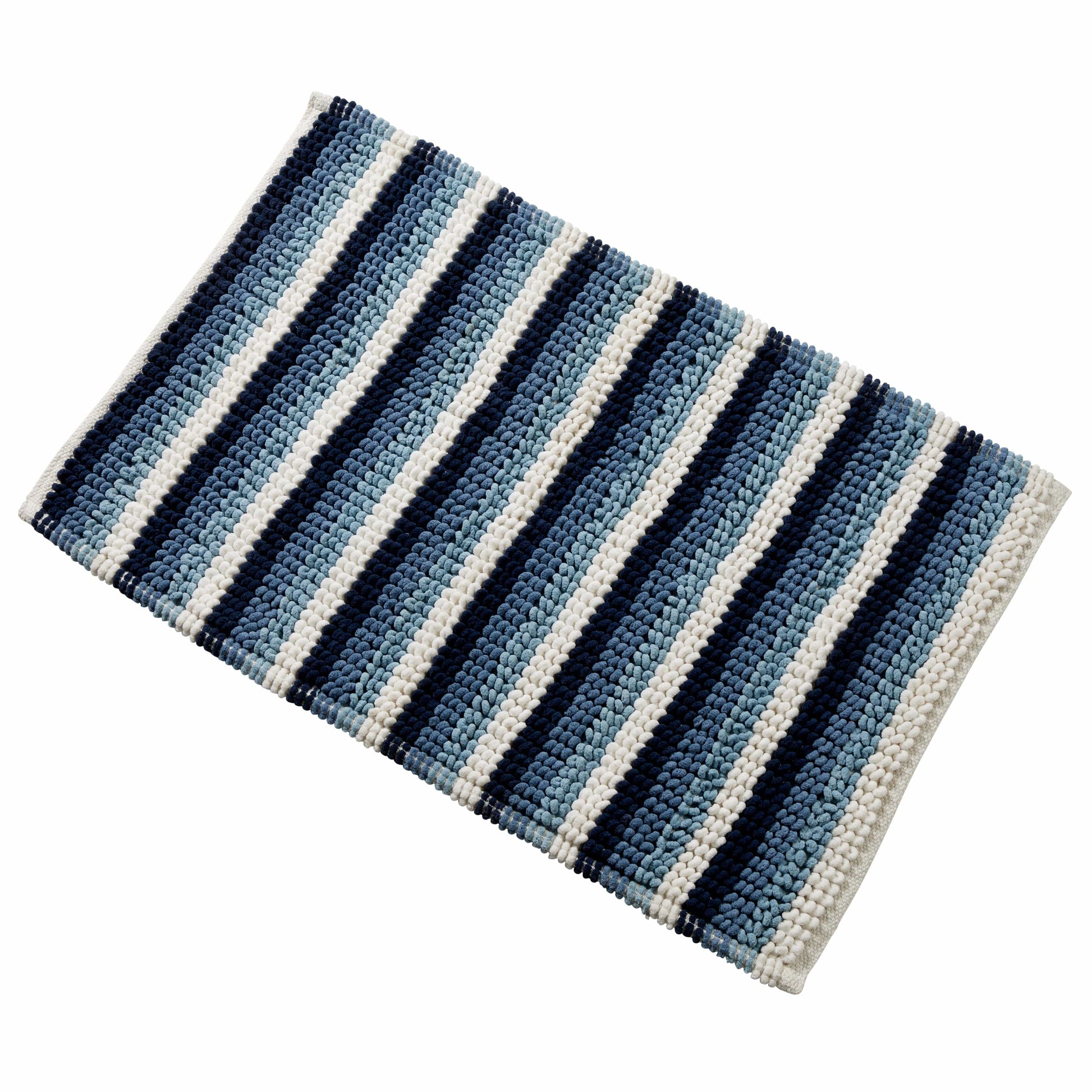 Super Soft Padstow Stripe Bathmat, Super Absorbent Bath Mats OLIVIA ROCCO Bath Mat