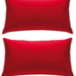 Percale Fitted Sheet PILLOWCASES / RED OLIVIA ROCCO Fitted Sheet