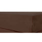 Percale Fitted Sheet SINGLE / CHOCOLATE OLIVIA ROCCO Fitted Sheet
