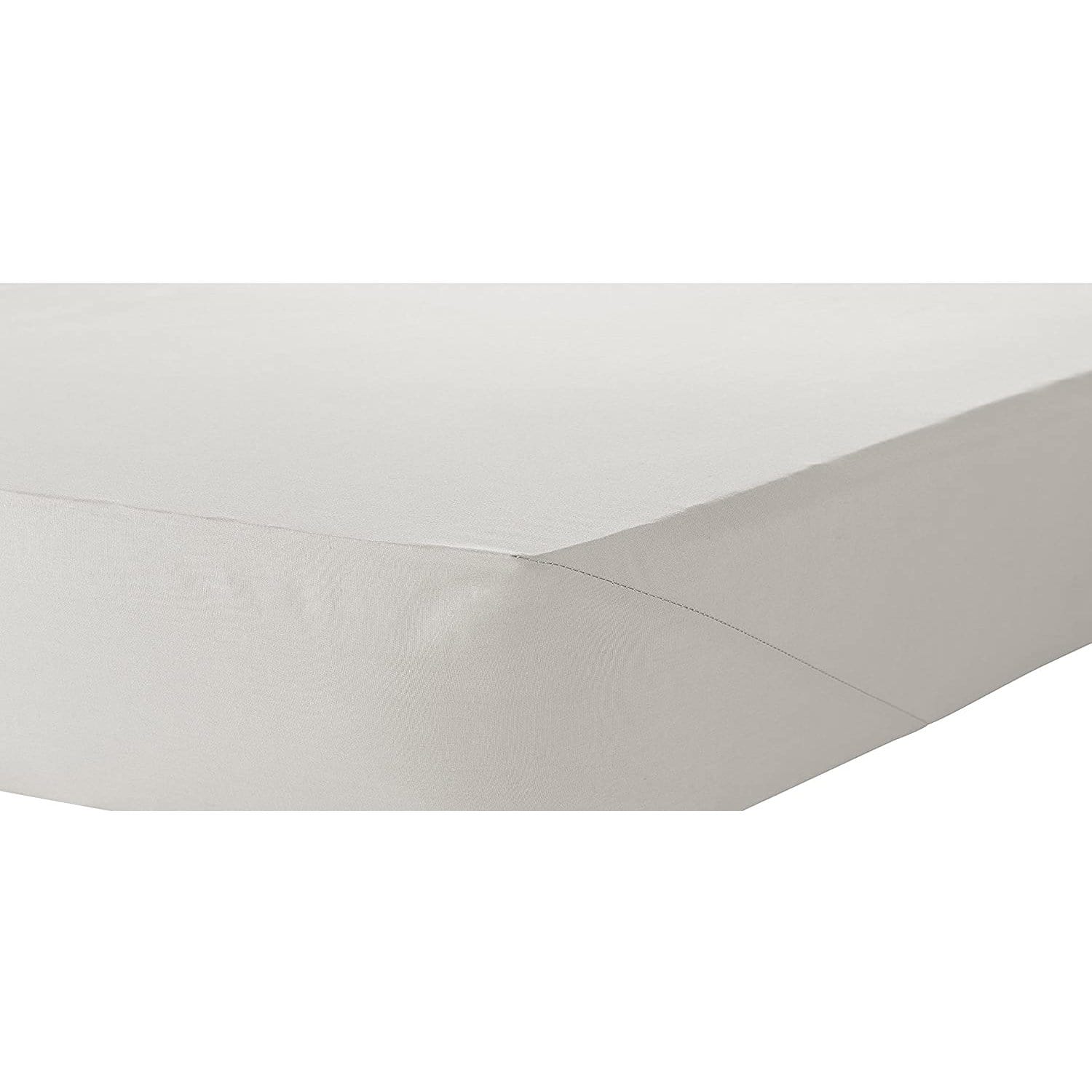 Percale Fitted Sheet SINGLE / CREAM OLIVIA ROCCO Fitted Sheet