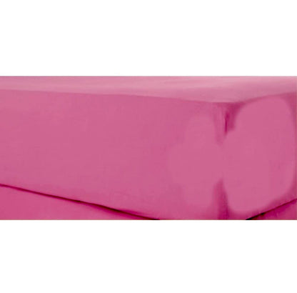Percale Fitted Sheet SINGLE / HOT PINK OLIVIA ROCCO Fitted Sheet