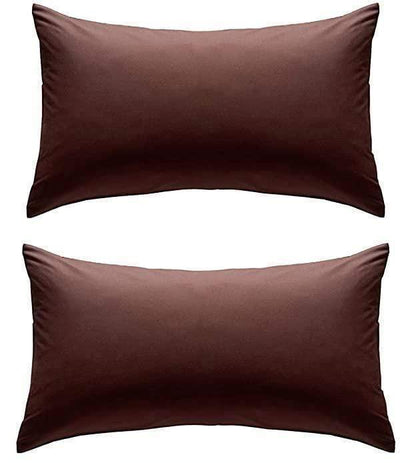 Percale Super Soft Fitted Sheet 180 TC Indus Valley Cotton Linen Durable Comfortable Bedding Multiple Sizes and Colours by OLIVIA ROCCO PILLOWCASES / CHOCOLATE Fitted Sheet
