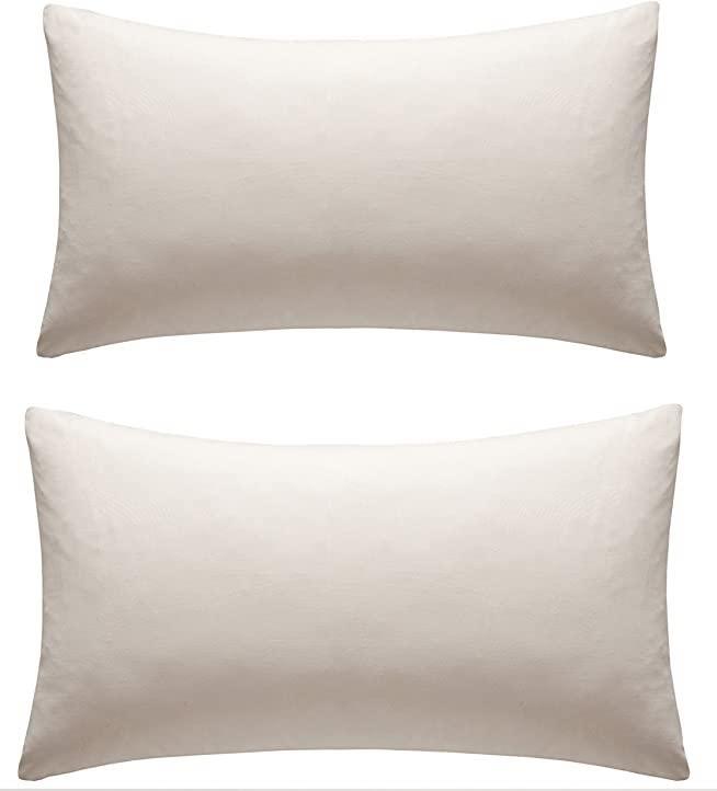 Percale Super Soft Fitted Sheet 180 TC Indus Valley Cotton Linen Durable Comfortable Bedding Multiple Sizes and Colours by OLIVIA ROCCO PILLOWCASES / CREAM Fitted Sheet