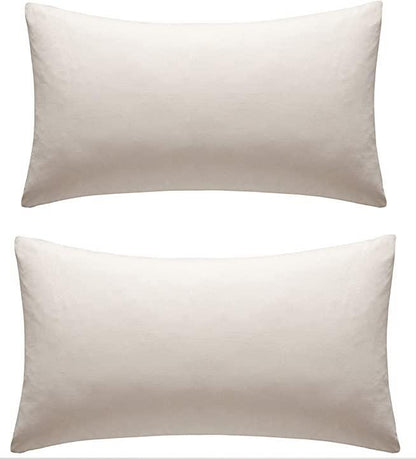 Percale Super Soft Fitted Sheet 180 TC Indus Valley Cotton Linen Durable Comfortable Bedding Multiple Sizes and Colours by OLIVIA ROCCO PILLOWCASES / CREAM Fitted Sheet