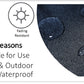 Printed Waterproof Cushions JARDIN SILVER / 43 x 43 Cm OLIVIA ROCCO Cushions