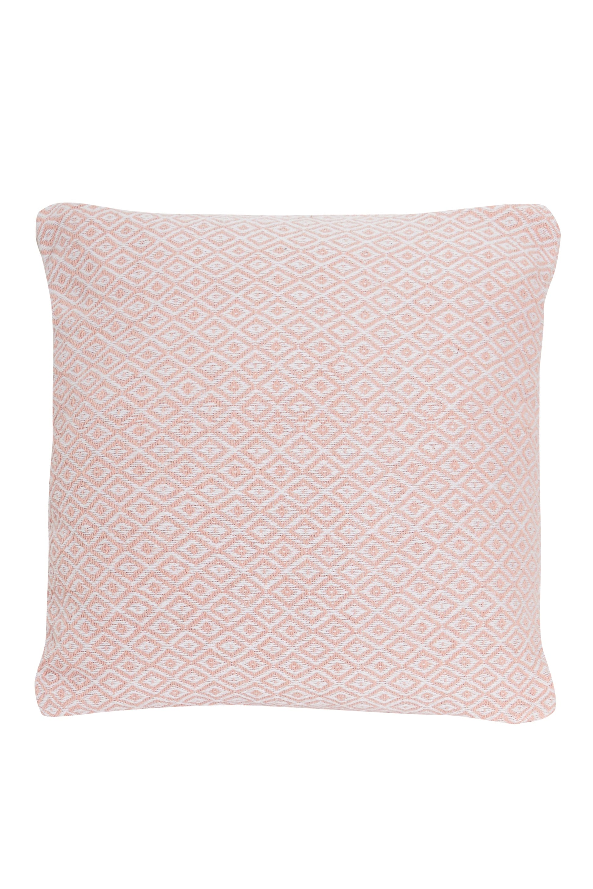 Regal Luxurious Pure Cotton Cushion Covers 100% Premium Indian Cotton Decorative Pillow Covers with Hidden Zipper for Home Garden Outdoor Use 17x17 24x24 by OLIVIA ROCCO PINK / 43 x 43 cm Cushions