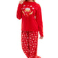 Robin Polar Fleece Pyjama Set, Christmas Gift Daisy Dreamer Pyjamas