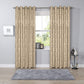 Savoy Woven Jacquard Curtains 66” x 72” / GOLD OLIVIA ROCCO Curtain