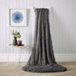 Snuggle & Cuddle Throw, Fluffy Huggable Blanket 150 x 200 cm / CHARCOAL OLIVIA ROCCO Throw
