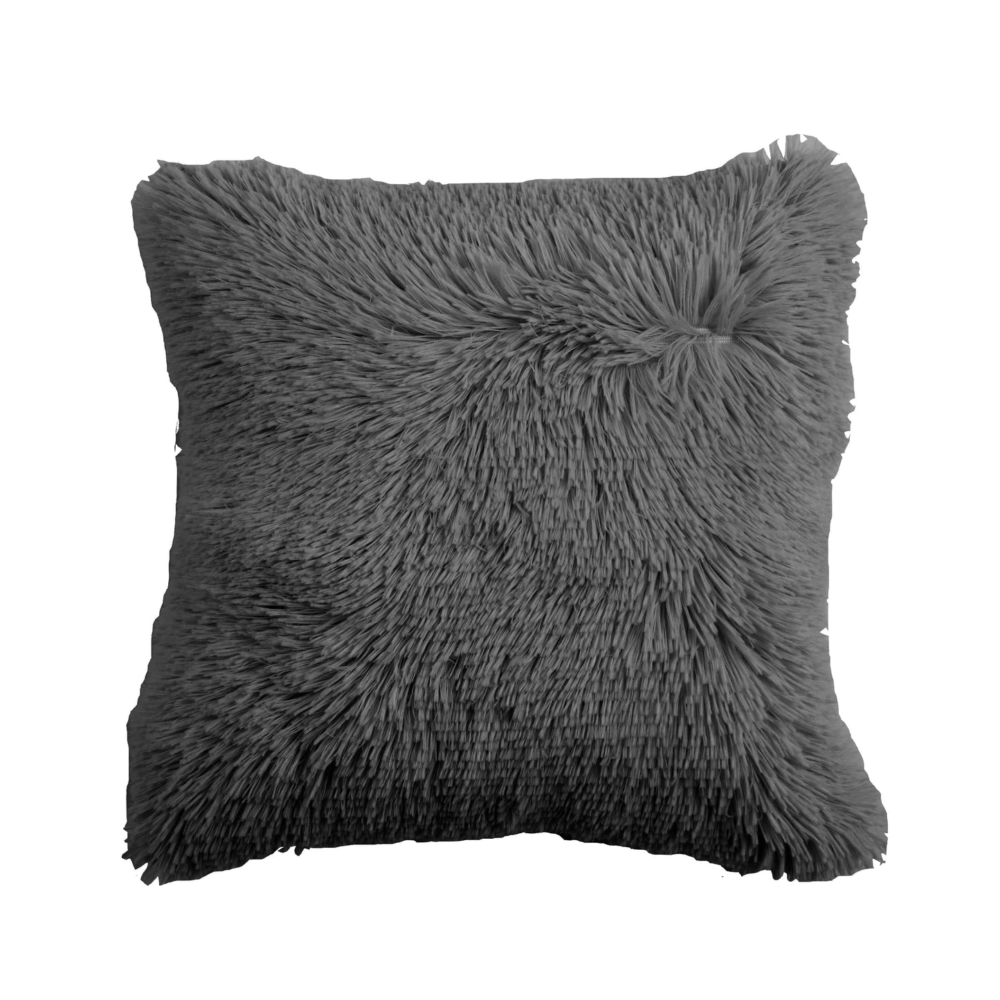 Snuggle & Cuddle Throw, Fluffy Huggable Blanket CUSHION COVER / CHARCOAL OLIVIA ROCCO Throw