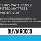 Terry Towel Waterproof Mattress Protector OLIVIA ROCCO Mattress Protector