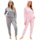 Velour Soft Touch Hooded Pyjama Set Daisy Dreamer Pyjamas