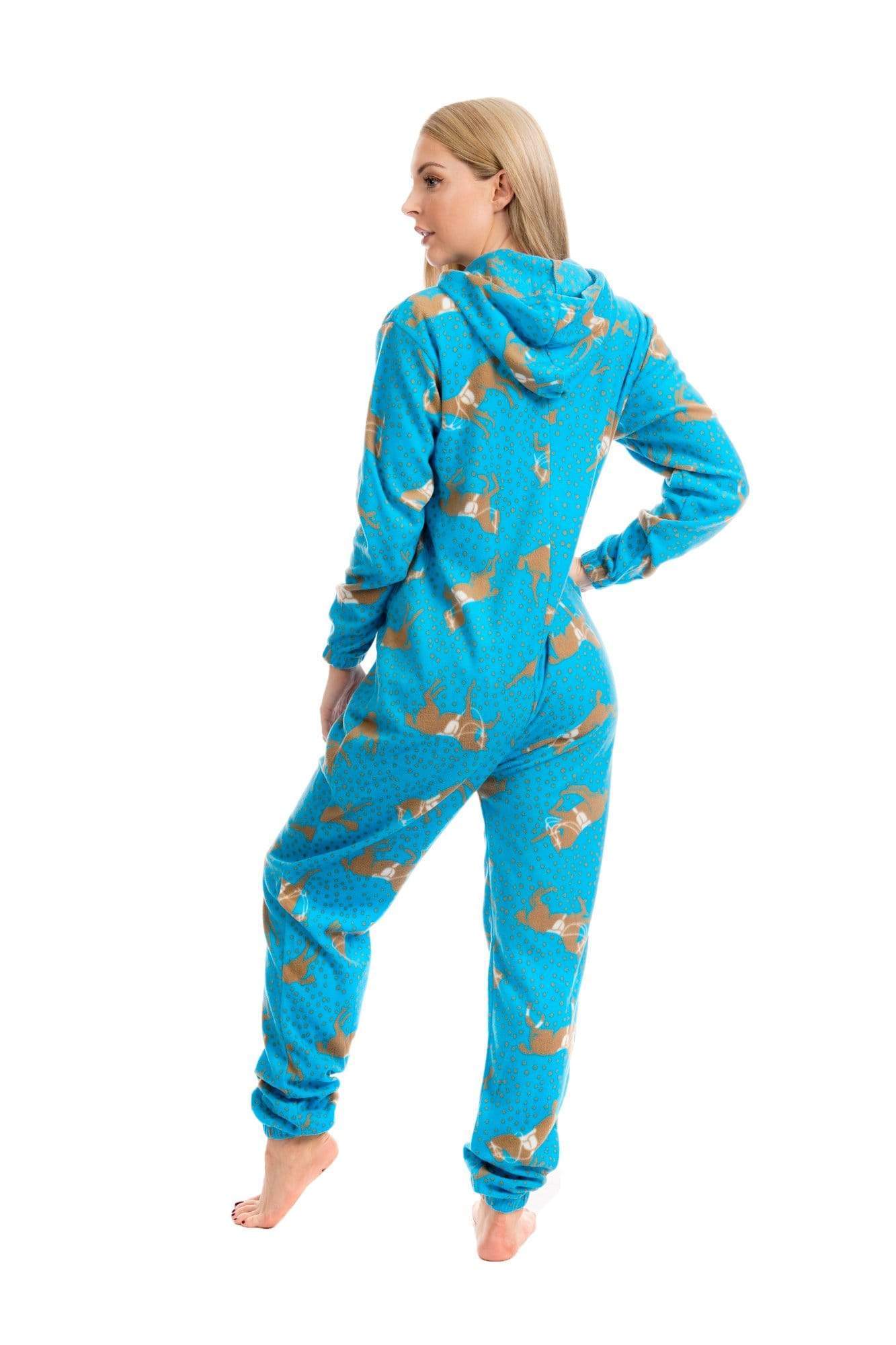 Blue Horse Print Pyjama
